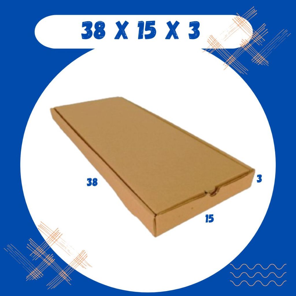 

Dus Packing 38x15x3 LS Kardus Keyboard Hampers Kotak Kemasan Box Souvenir Karton