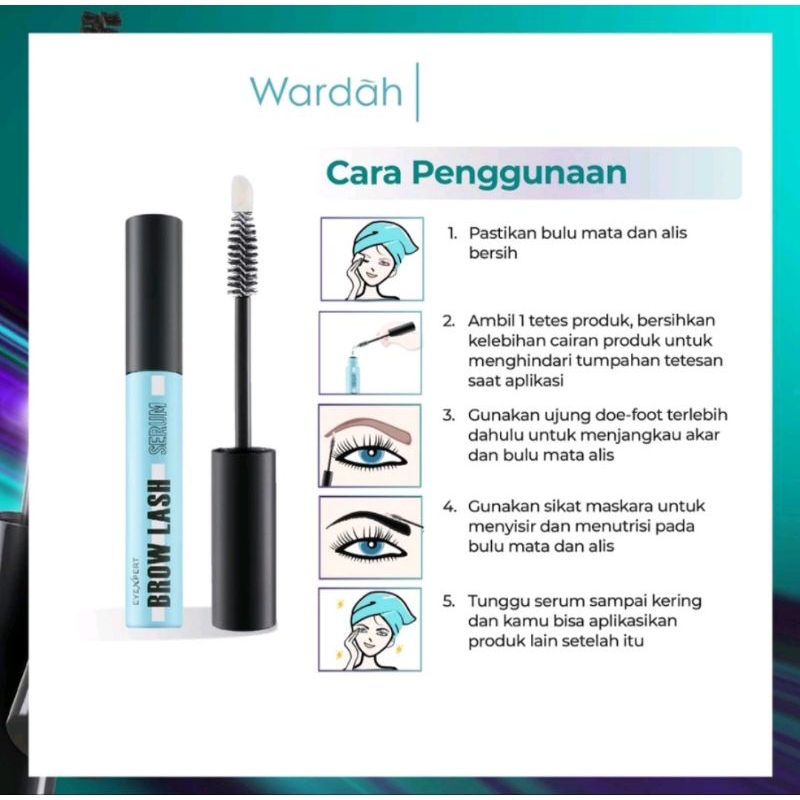WARDAH EYEXPERT BROW LASH SERUM