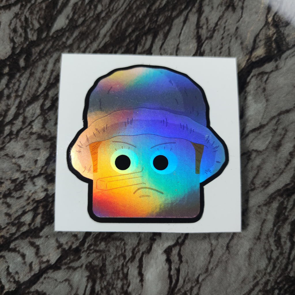 

Stiker Hologram One Piece Kaku Square