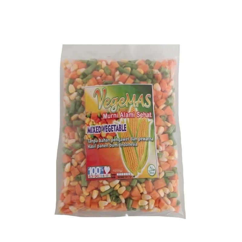 

Vegetables mix ukuran 1kg