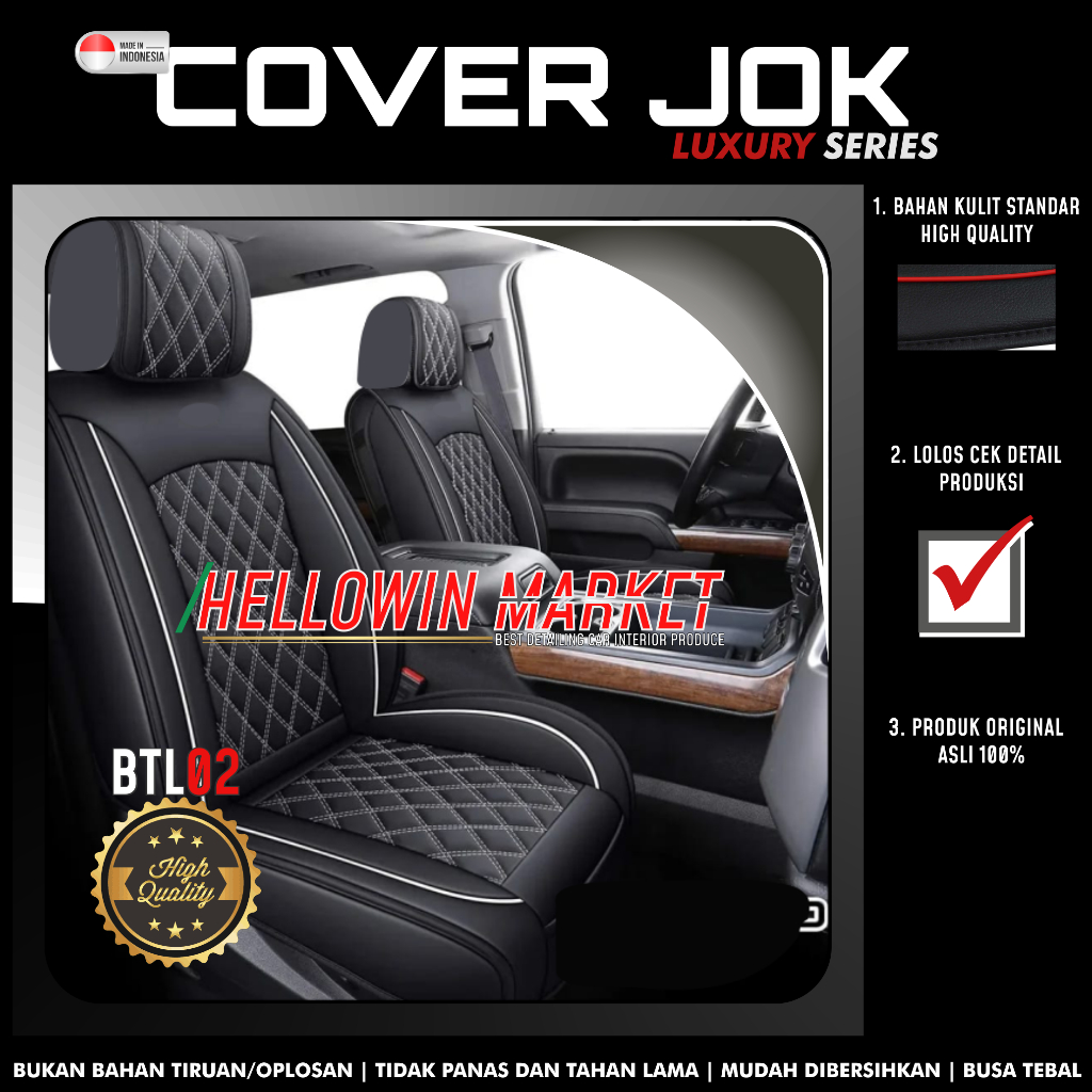 Sarung Jok Mobil brio agya Ayla ford Yaris Trd Vios corolla Hyuandai Jazz Rs Mazda Karimun Kastilo I