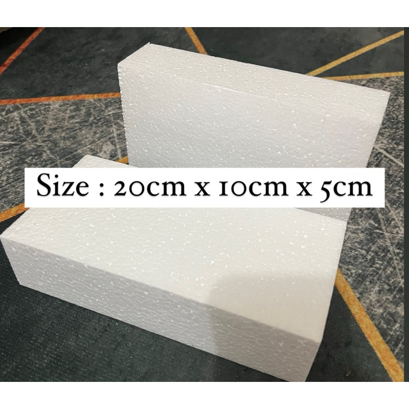 Foam Busa Putih Gabus Buket TERMURAH -  Buket Dekorasi Nikah Pesta Nikah