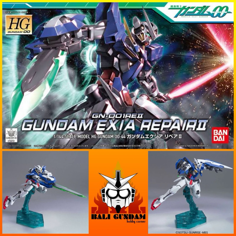 HG 1/144 GN-001REII GUNDAM EXIA REPAIR II Bali Gundam Hobby Corner Bandai Original