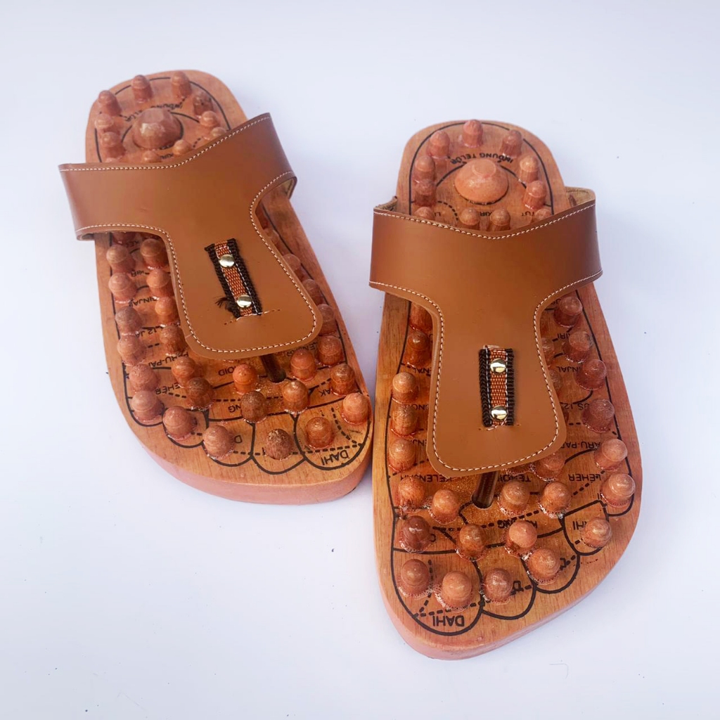 Sandal Terapi Kayu Jepit, Sandal Terapi Kesehatan, Refleksi Sandal Terapi, Sandal Terapi Alas Kaki
