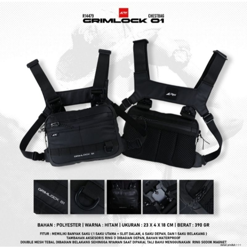 CHEST BAG AREI GRIMLOCK 02