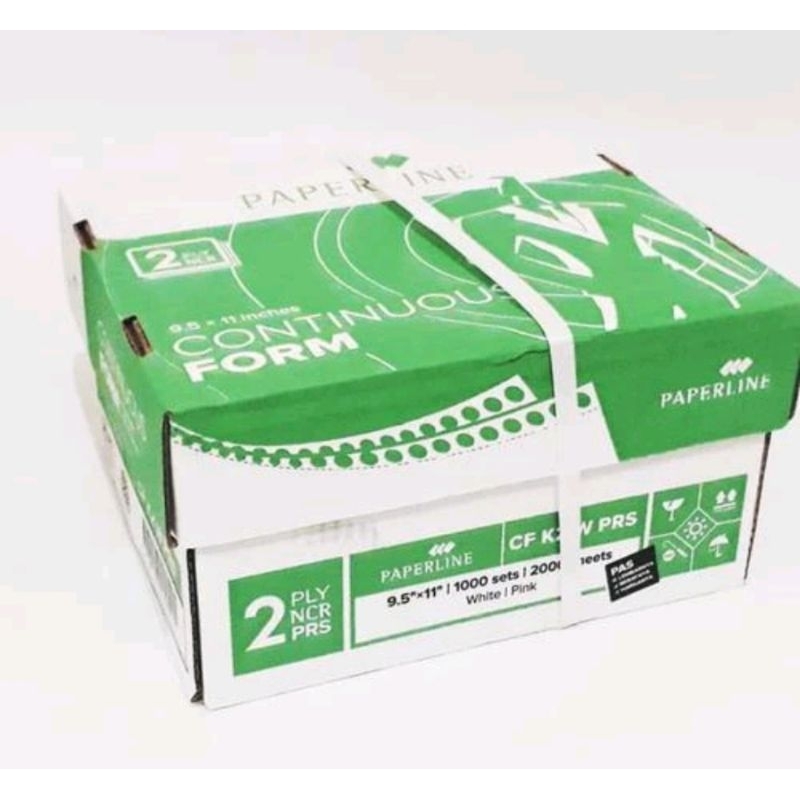 

Continous Form / Kertas Komputer 9,5 x 11/2 (K2 PRS) Paperline