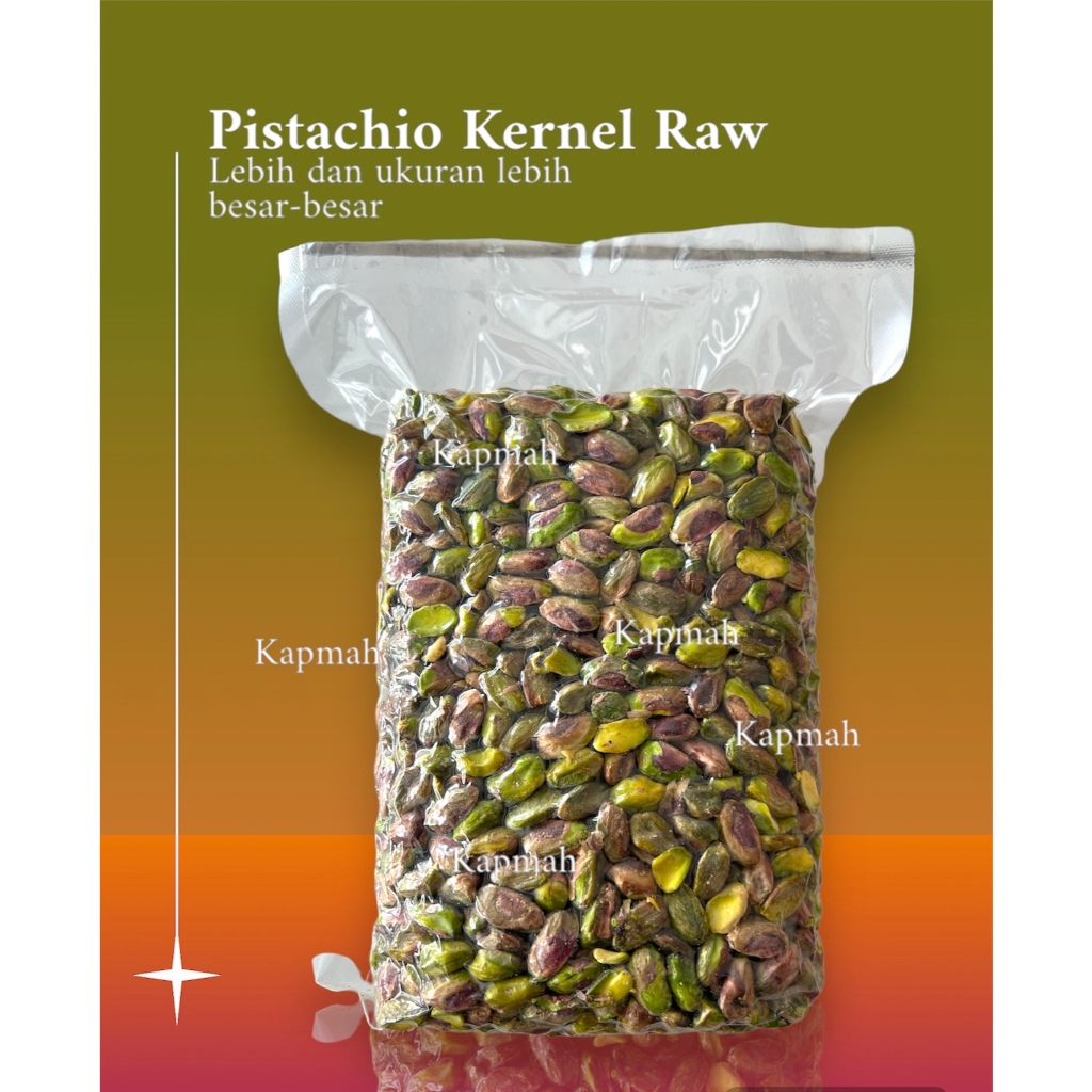 

Pistachio kupas Mentah/ Pistachio Kernel Raw ( USA ) 1kg