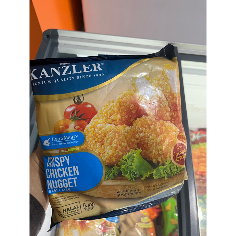 

Nugget Ayam Kanzler Crispy 450gr