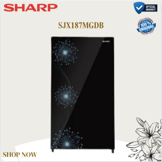 SHARP KULKAS 1 PINTU SJX187MGDB/KULKAS 1 PINTU 160 LITER/SJX187MGDB/SJX-187-MGDB/SJX-187 MGDB/SJX 18