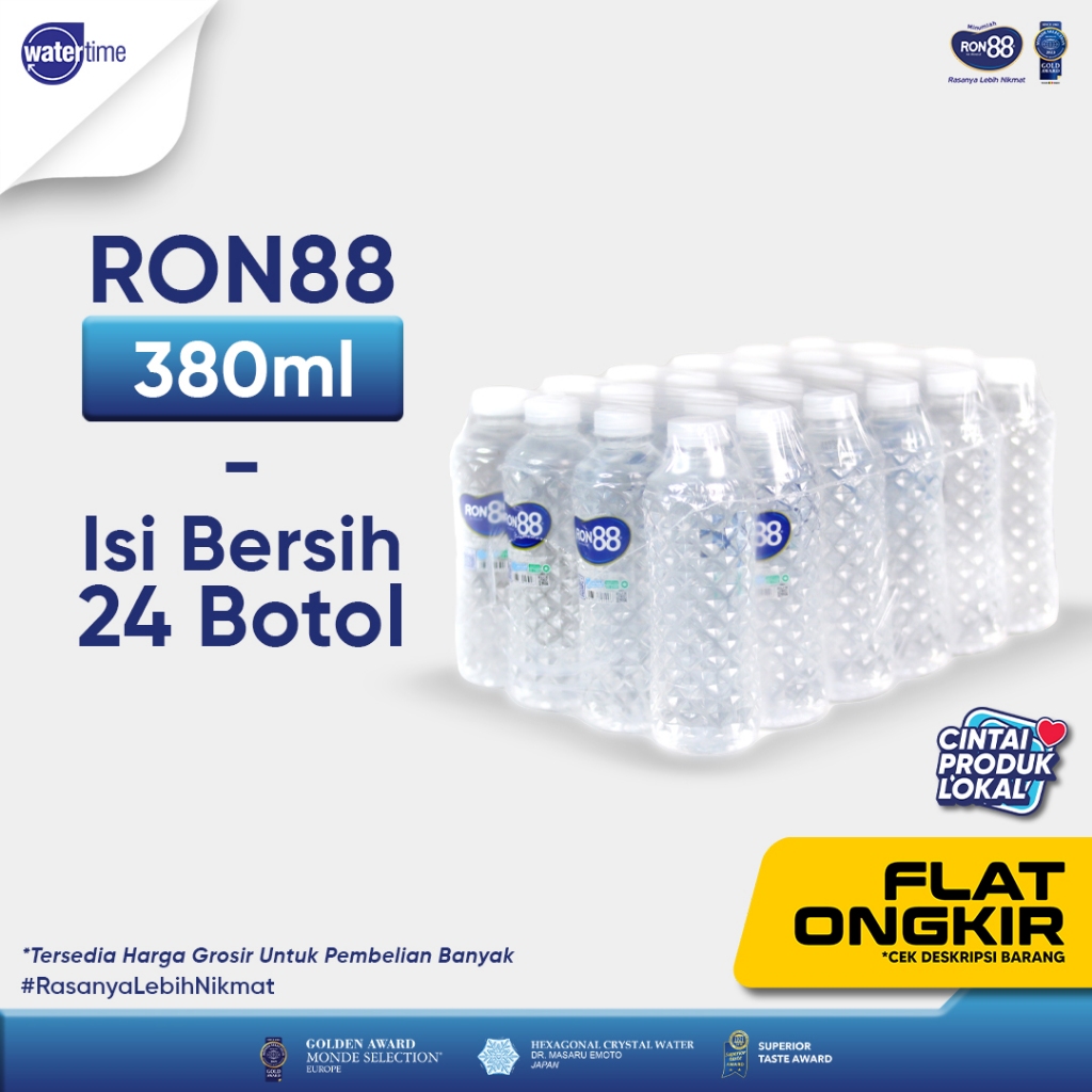 

Ron88 Air Mineral Botol Natural 380Ml