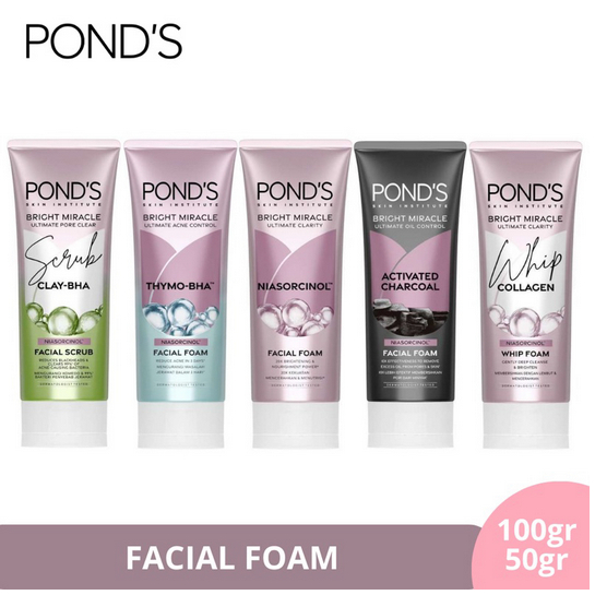 POND'S FACIAL FOAM - FACE WASH LENGKAP // JSELECTIV X JHON KOSMETIK // Pembersih Wajah PONDS - ORI️ 