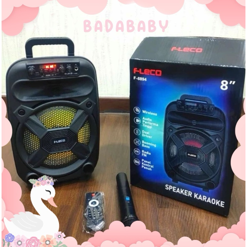 FLECO SPEAKER F8894 TERMURAH SPEAKER murah banget