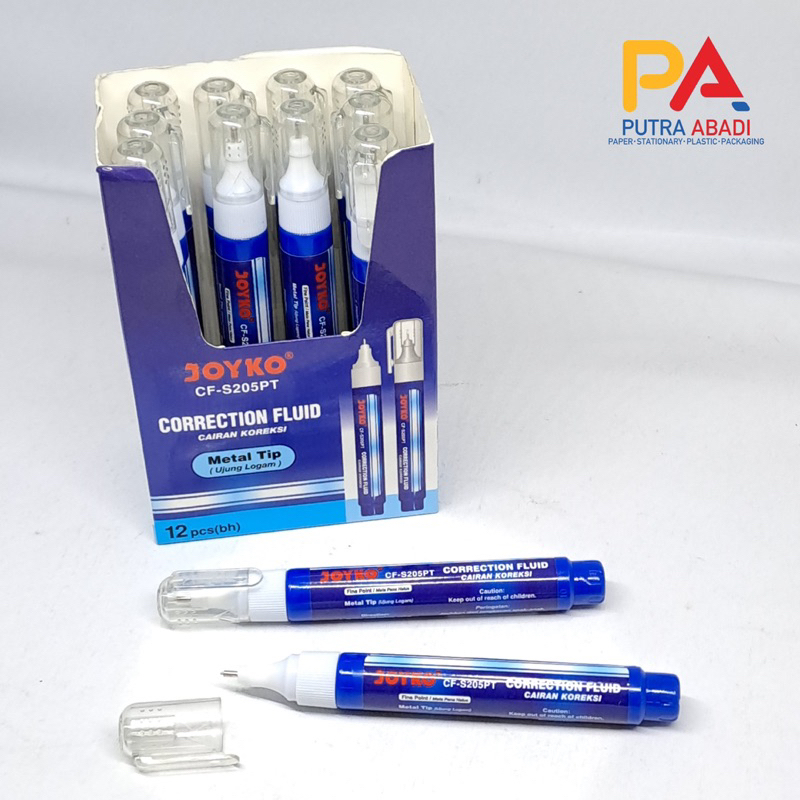 

Tipe X Joyko S205 Stipo Cair Correction Fluid CF S205 Satu Pcs