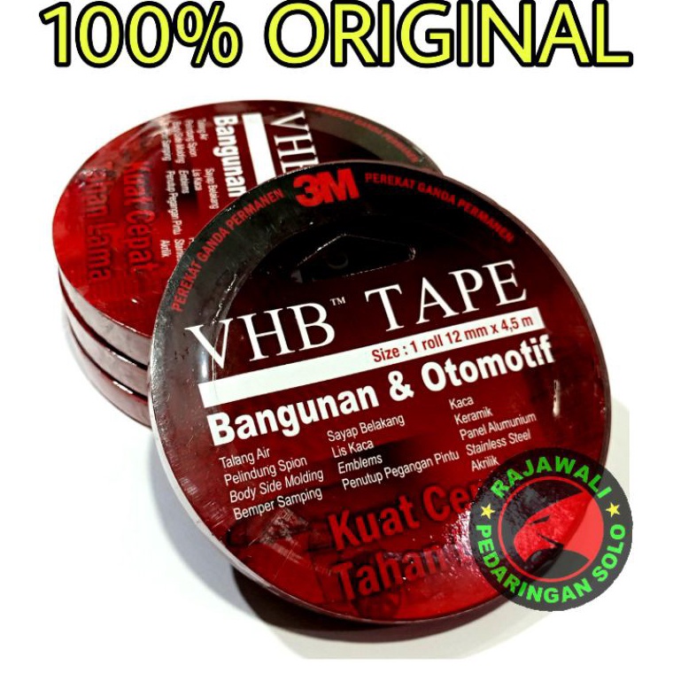 

KODE C98W 3M VHB TAPE 12MM X 45M