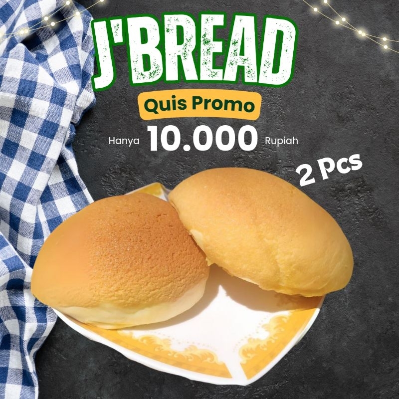 

J'Bread 2 Pcs Spesial - Roti Rasa Kopi Papua - Isian Butter