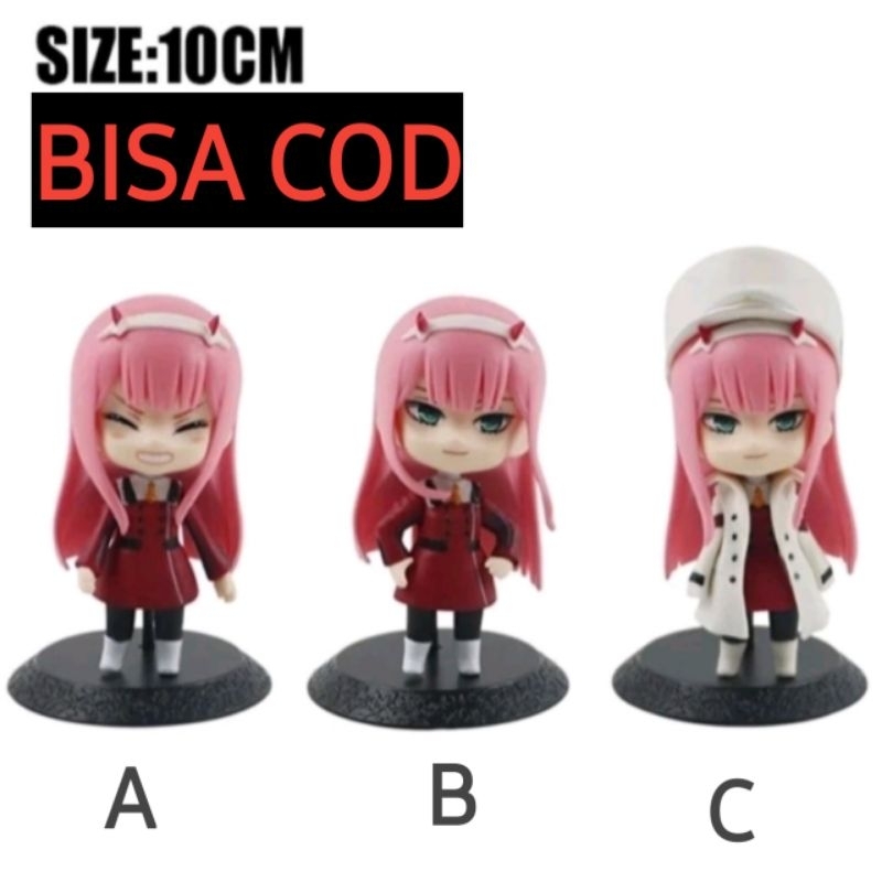 READY JUAL SATUAN Figure Darling In The Frank ZERO TWO Action Figure Anime