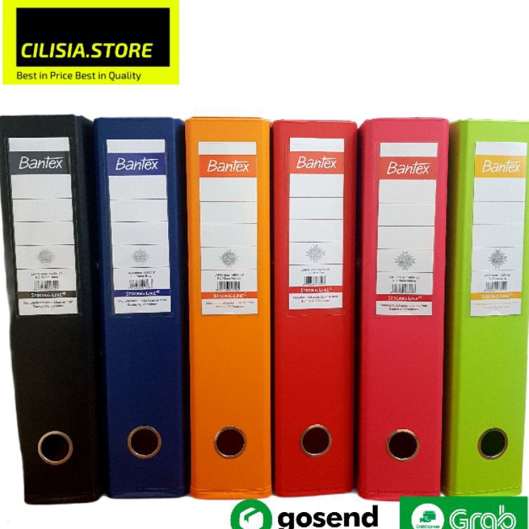 

Produk Odner Binder Bantex Folio F4 1465 Lebar 7cm with Rado Finger Ring