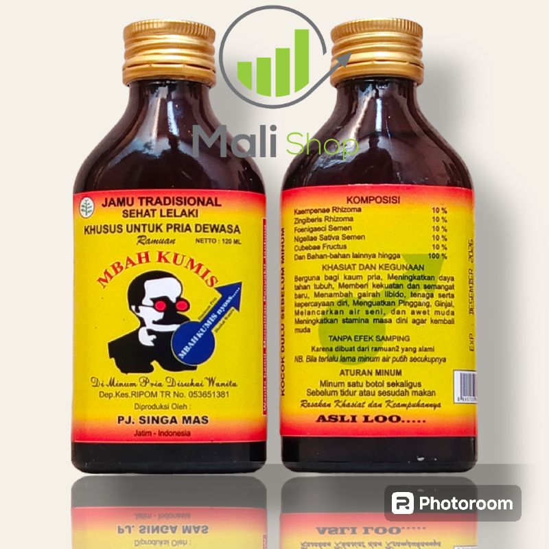 

Mbah Kumis Jamu Sehat Stamina Lelaki 120 ml