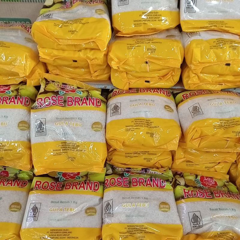 

Termurah GULA ROSE BRAND GULA TEBU GULA PREMIUM 2 kg 1kg