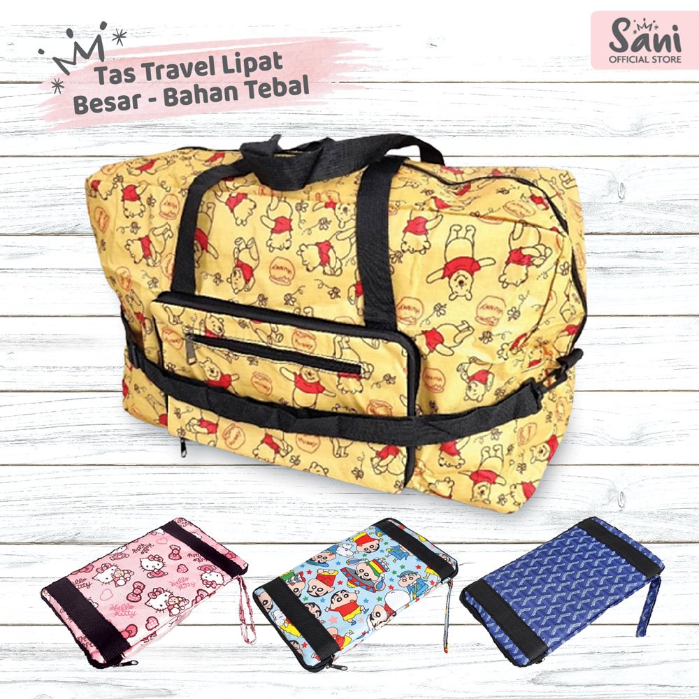 Tas Belanja Lipat / Tas Travel Lipat / Travel Bag / Tas Travel / Tas Belanja Besar / Shopping BAG - 