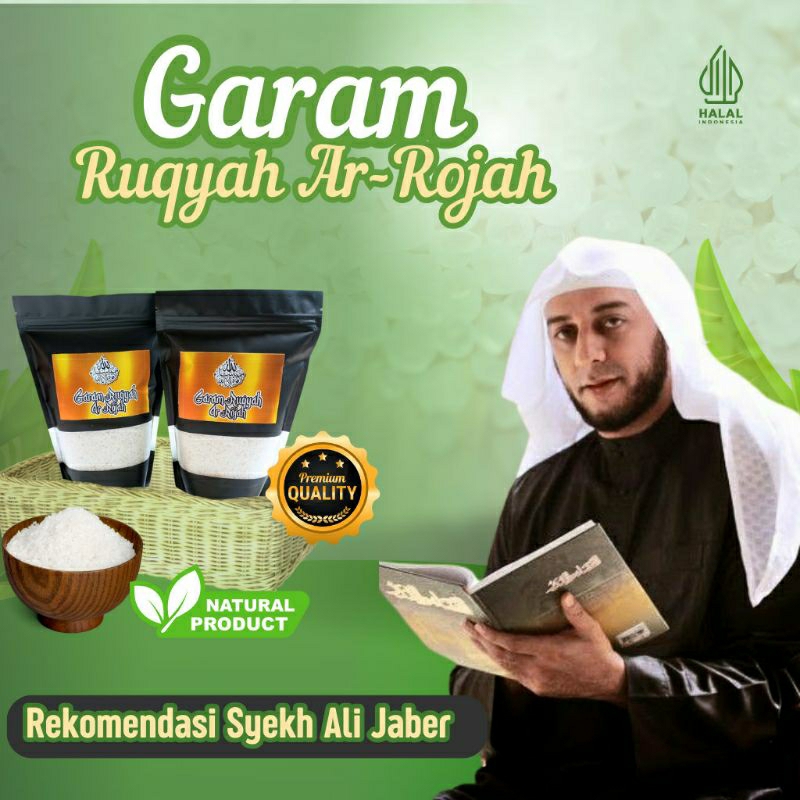 

Garam ruqyah ArRojah untuk tolak balak, pelarisanan, perlindungan dan keberuntungan