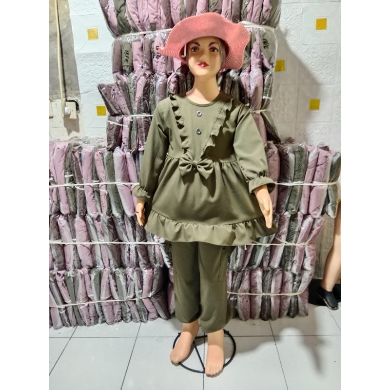 stelan anak2/baju anak perempuan/stelan anak cewek/baju cewek anak2