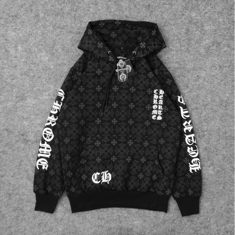 Hoodie Glow In The Dark Chrone Hear All Sweater Hoodie Pria Wanita Basic Hoodie Authentic Jacket Hoo
