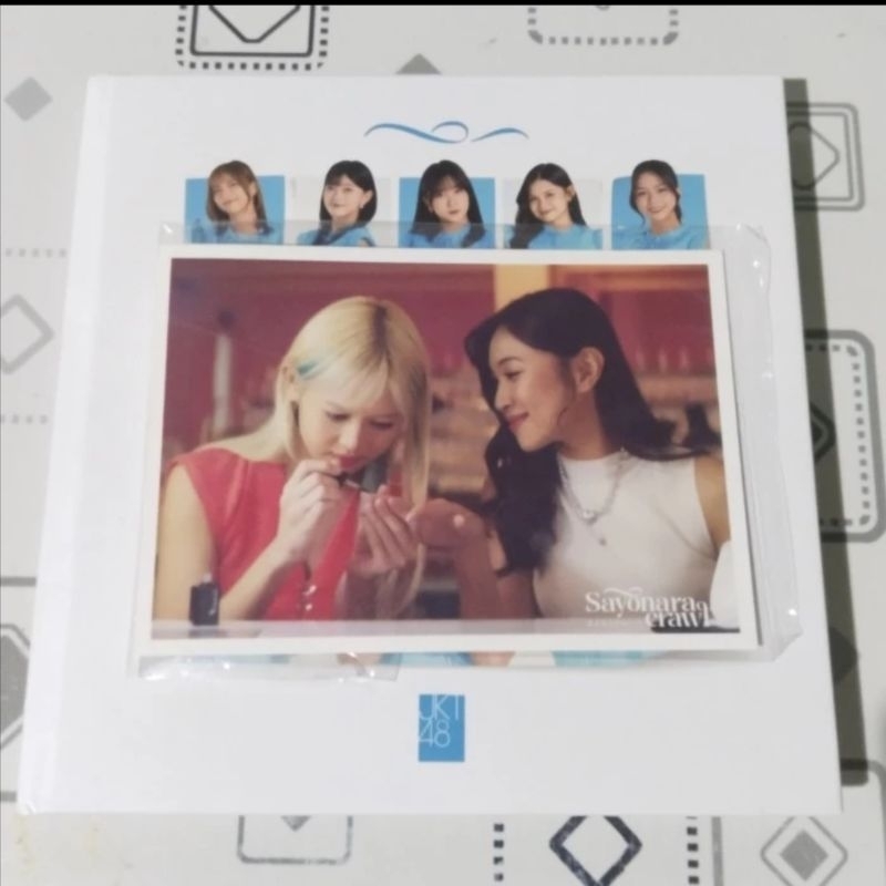 POSTCARD Shani&Feni JKT48 Sayonara Crawl