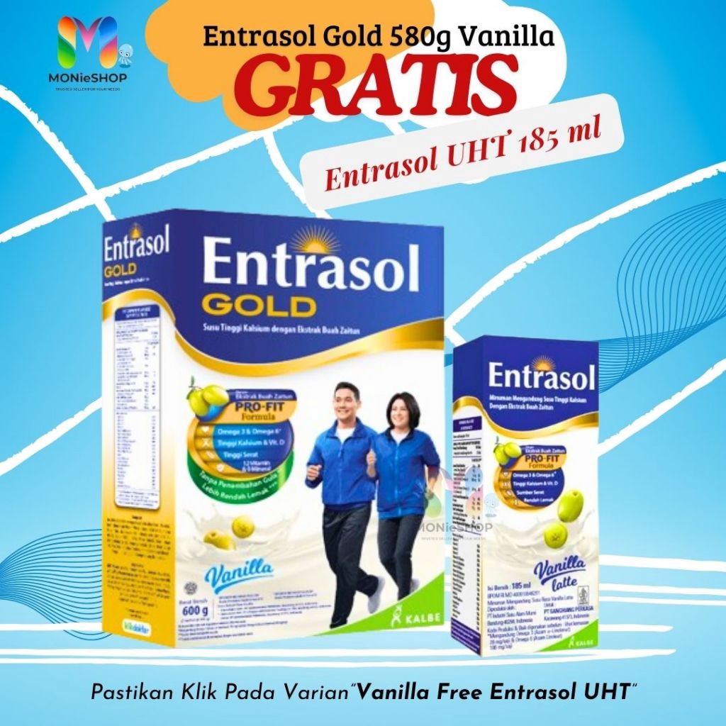 

Termurah Entrasol Gold 6gr 58 gram Coklatvanila