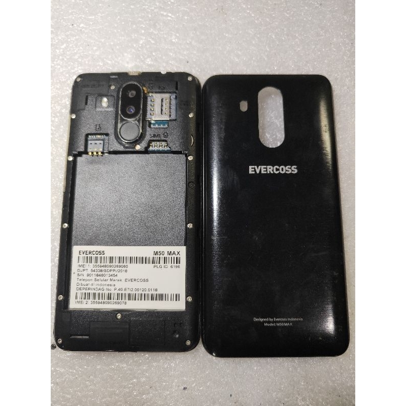 mesin evercoss m50 max hidup mormal