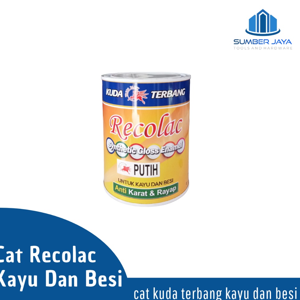 

Dijual Cat Recolac kayu besi Kuda Terbang