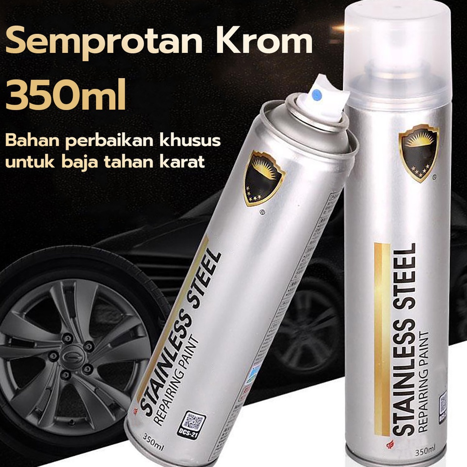 

Super Promo 3pcs 35 ML Cat Semprot Chrome Stainless 35ml Harga SatuanCat Semprot Chrome 35ml Chrome Spray Pain Warna Chrome Krum Stainless Automotive Metallic Paint Chrome