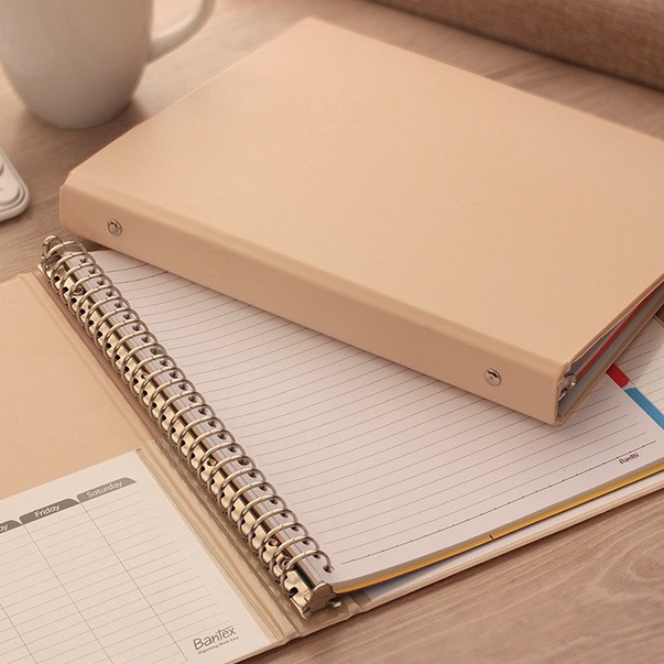 

Bantex Binder Note Polos B5 26 Ring Warna Pastel