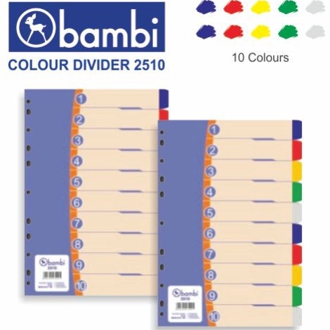 

Terlaku Divider Bambi 251 Folio