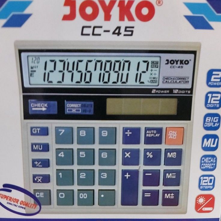

Jual Joyko Calkulator CC 45