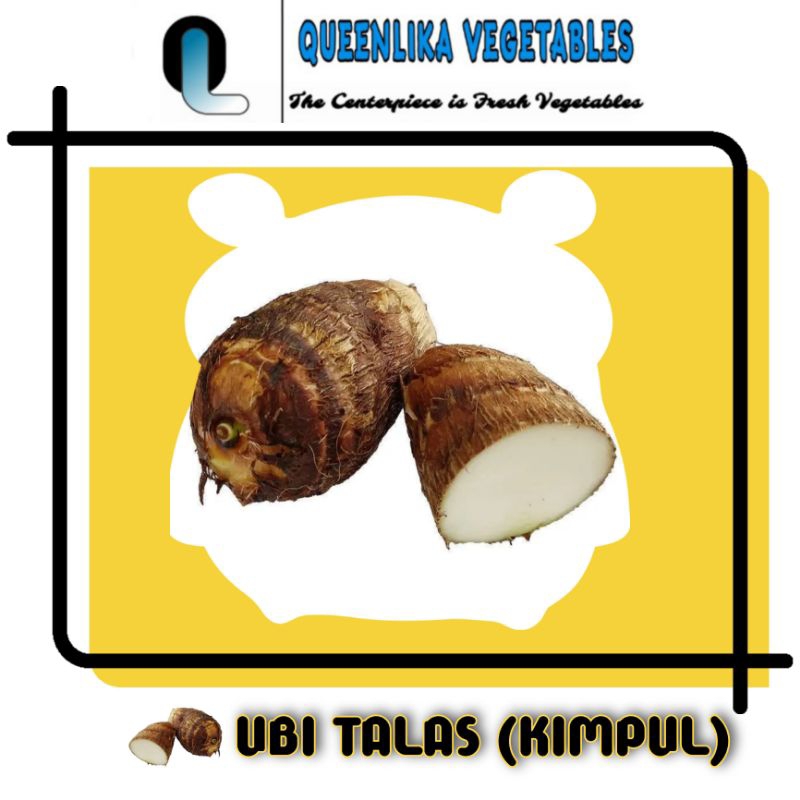 

ubi talas/kimpul murah organik segar 1 kg