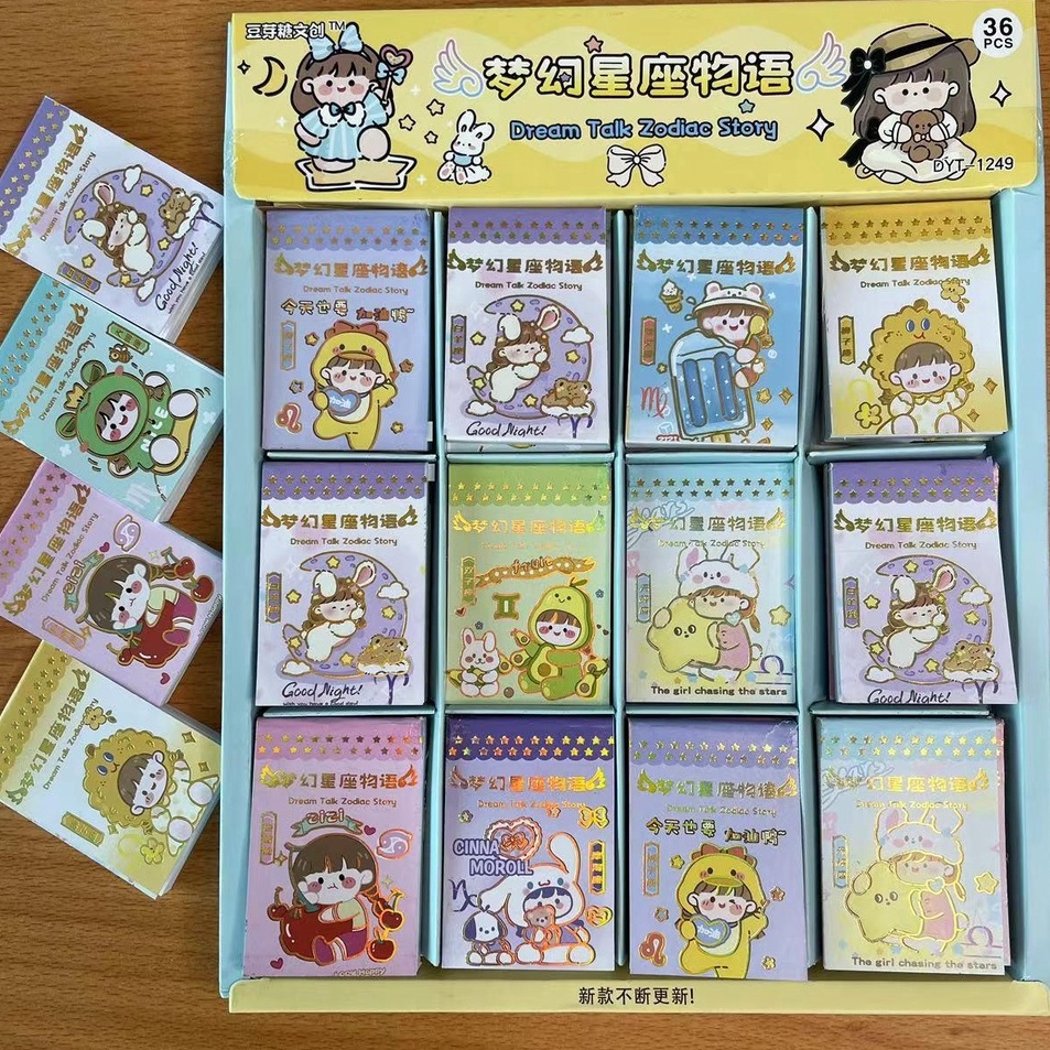 

21 Stiker Konstelasi Fantasi Stiker Kartun Anak Lakilaki dan Perempuan DIY kotak Scrapbooking