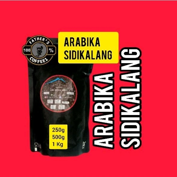 

Kopi Arabika Sidikalang Sangrai, Biji, Bubuk 500Gram