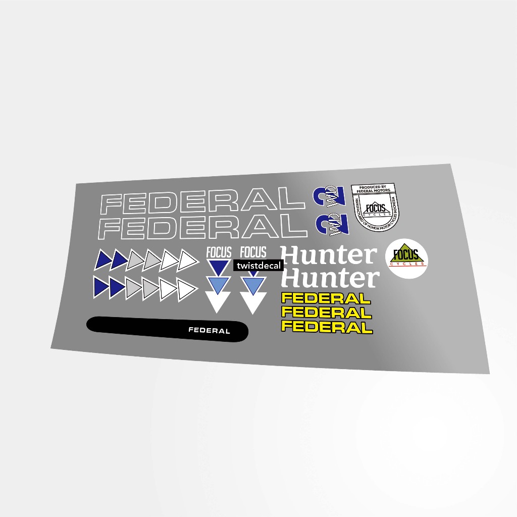DECAL FEDERAL HUNTER FOCUS
