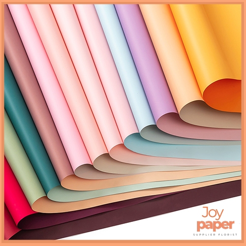 

Kertas Buket Bunga 2 Warna Kertas Cellophane Paper Flower Wrapping Kertas Bucket KB6001