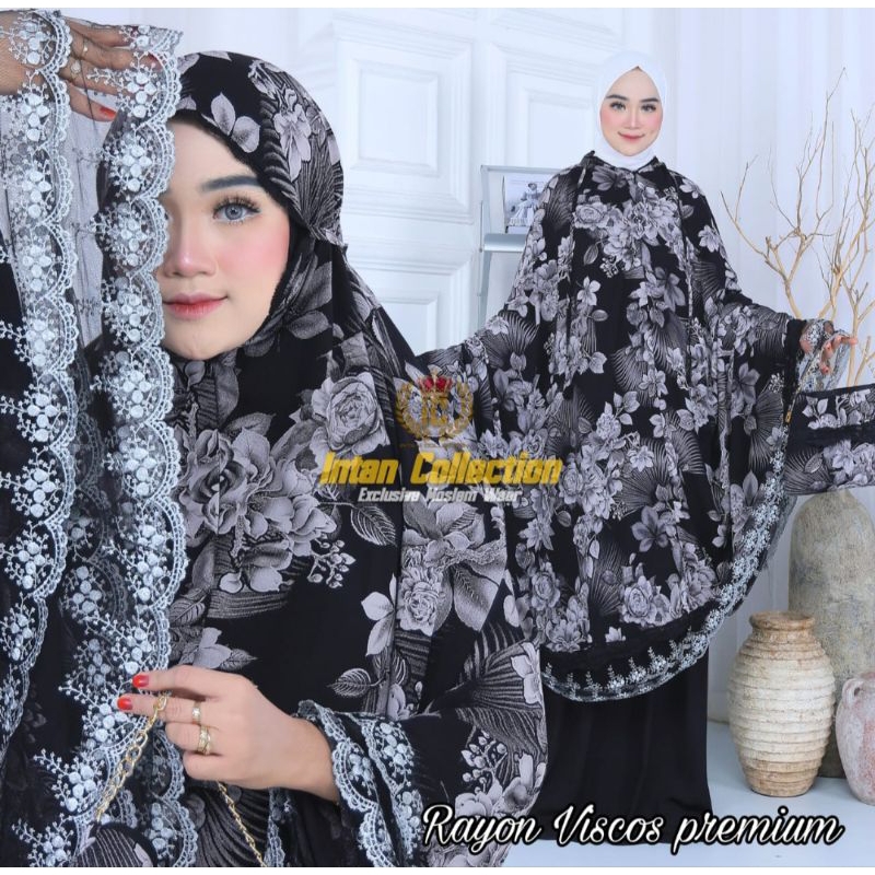 MUKENA DEWASA/MUKENA RENDA/MUKENA MEWAH BAHAN RAYON VISCOS PREMIUM/MUKENA DEWASA MODEL TERBARU