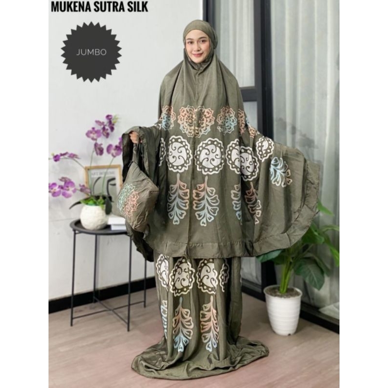 MUKENA SUTRA SILK/ MUKENA SUTRA/ MUKENA PREMIUM/ MUKENA ATAS BAWAH MUKENA EXCLUSIVE MUKENA MEWAH