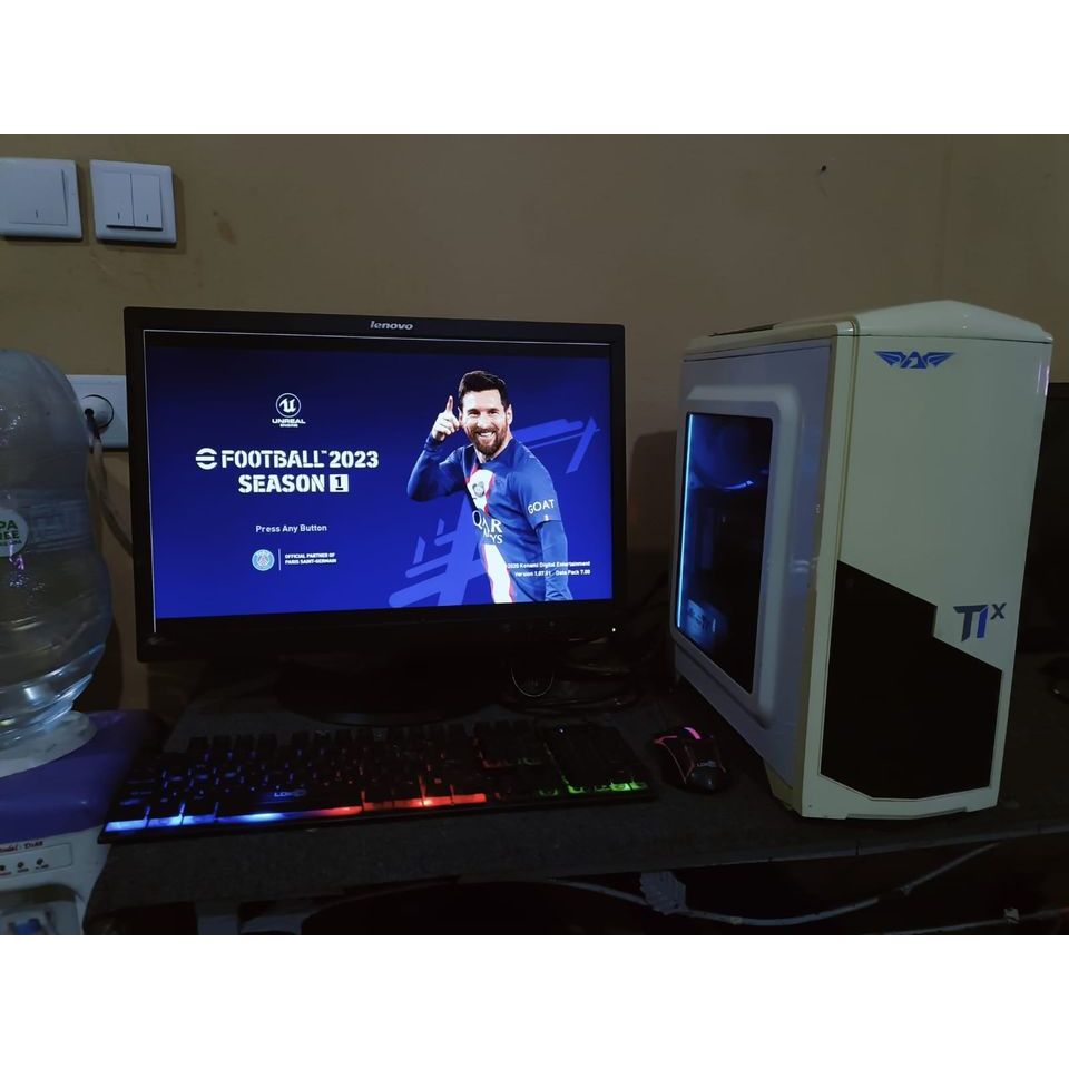 Komputer Fullset Gaming INTEL CORE I5 3470 RAM 8GB VGA R7 240 2GB CASE GAMING SSD HDD LED 22 LENOVO