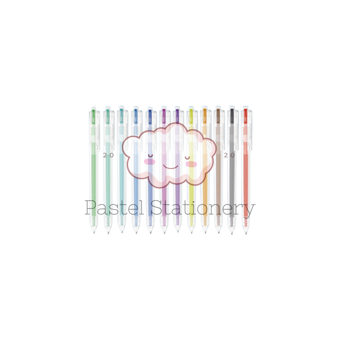

Pulpen Bolpen Pena Deli Warna EG118 0.5mm - Color Gel Pen 0,5 mm
