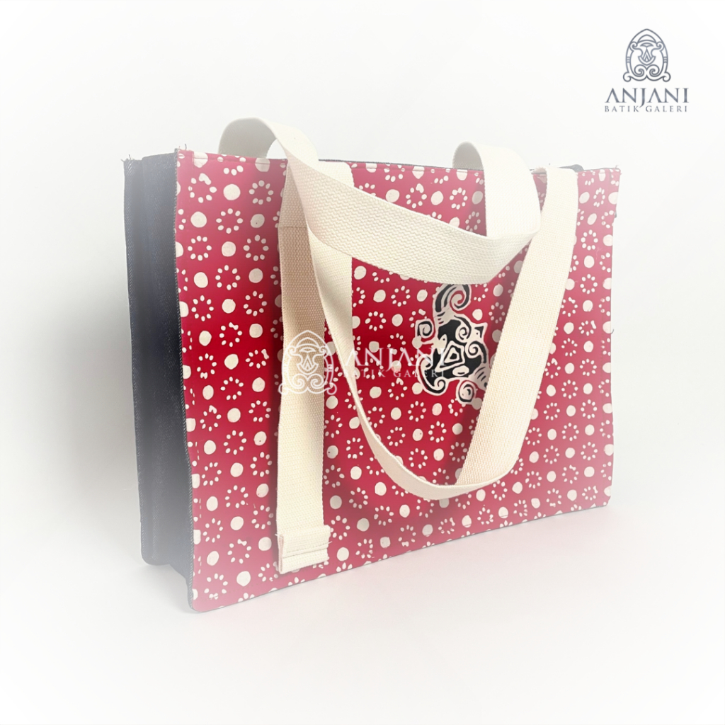 Tas Totebag Batik Motif Banteng Agung - Anjani Batik Galeri