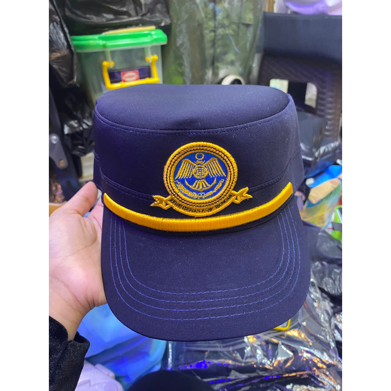 Topi komando Dishub Logo lis