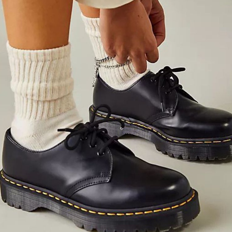 ART G12A Shitdipity  Sepatu Docmart 1461 3 Hole Boots Low Pria Wanita