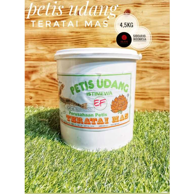 

1 timba Petis Udang Istimewa Teratai Mas 4,5kg