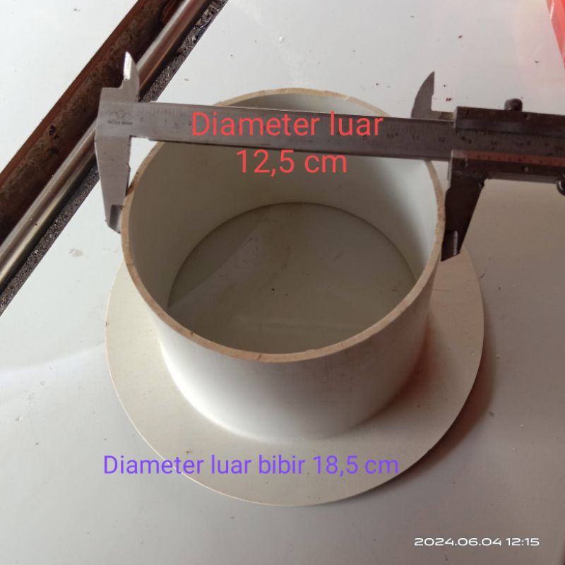 corong talang pvc 5 inchi berkualitas