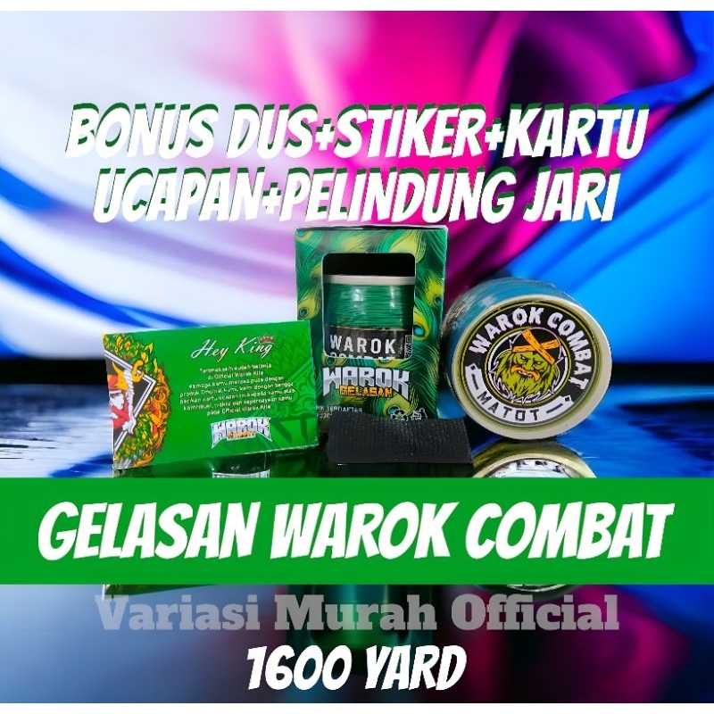 Senar Gelasan Warok Combat Matot 023 1500 Yard Tarik Jebret